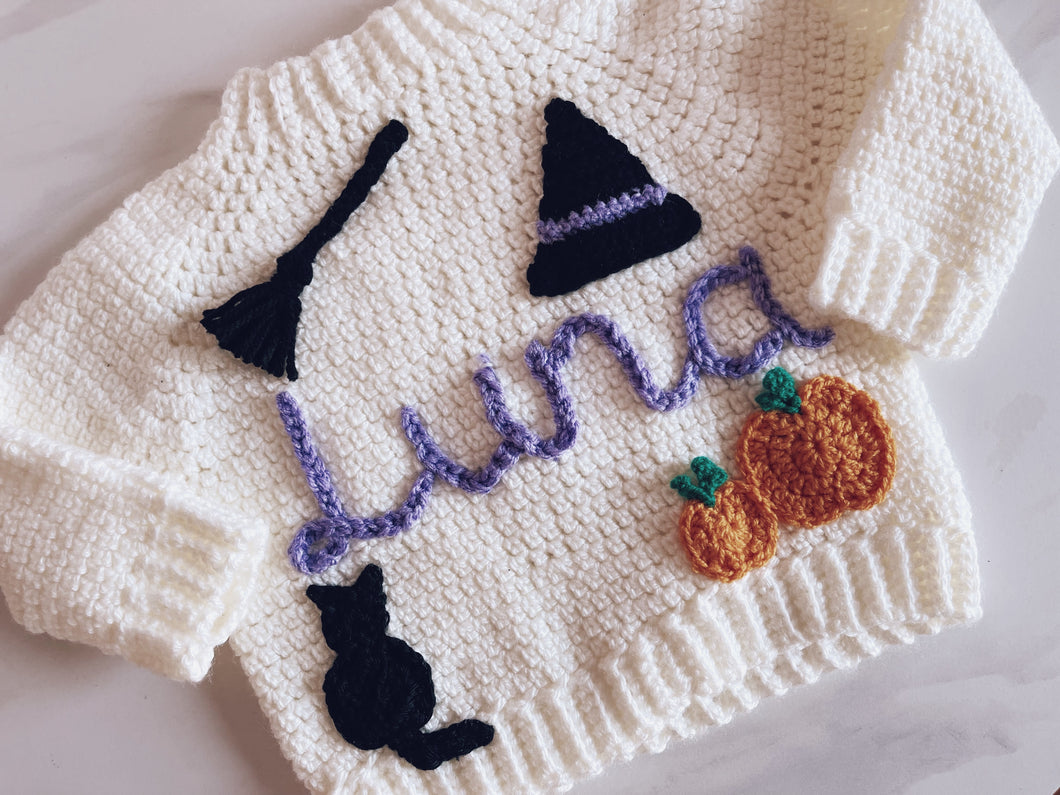 Spooky Custom Sweater
