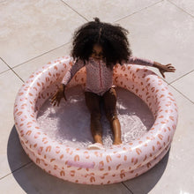 Swim Essentials - Childrens Paddle Pool - Old Pink Leopard 100cm