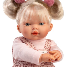 Llorens - Baby Girl Doll with Crying Mechanism, Pink Clothing & Accessories: Roberta - 33cm