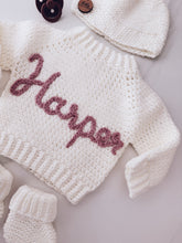 Signature Sweater, Beanie & Booties Set