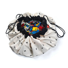 Play&Go - 3-in-1 Playmat & Toy Bag - Roadmap / Thunderbolt