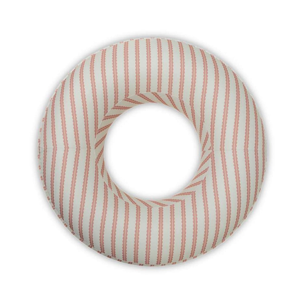 Swim Essentials - Swim Ring with Luxe Fabric Cover - Saint Tropez 102cm