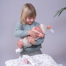 Llorens - Baby Girl Doll with Clothing & Animal themed Cushion: Mimi - 42cm