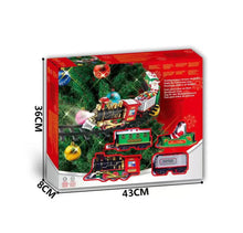 Christmas Tree With Locomotive Train Set