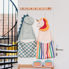 Play&Go - 2-in-1 Wall Storage & Tote Bag - Dino