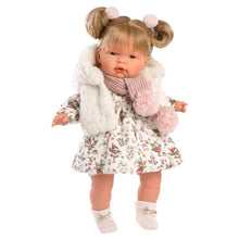 Llorens - Baby Girl Doll with Crying Mechanism, Clothing & Accessories: Joelle - 38cm