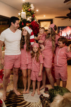 Ladies Christmas Gingham Sleepwear Set