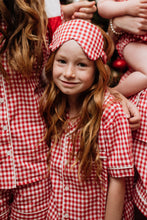 Christmas Gingham Sleep Mask