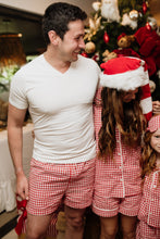Mens Christmas Gingham Boxers