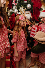 Kiddies Christmas Gingham Sleepwear Set