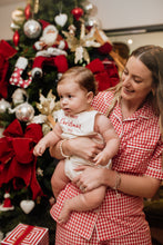 Ladies Christmas Gingham Sleepwear Set