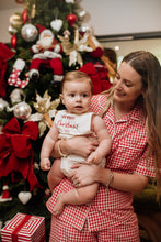 Ladies Christmas Gingham Sleepwear Set