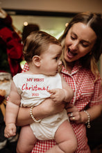 'My First Christmas 2025' Baby Romper