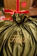 Personalized Velvet Heirloom Santa Sacks