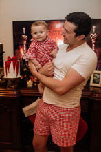Mens Christmas Gingham Boxers