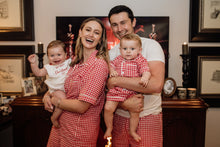 Ladies Christmas Gingham Sleepwear Set