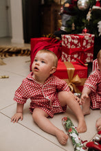 Kiddies Christmas Gingham Sleepwear Set