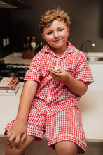 Kiddies Christmas Gingham Sleepwear Set