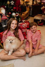 Kiddies Christmas Gingham Sleepwear Set