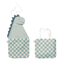 Play&Go - 2-in-1 Wall Storage & Tote Bag - Dino