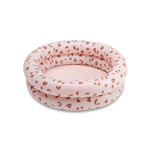 Swim Essentials - Baby Paddle Pool - Old Pink Leopard 60cm