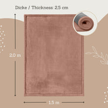 Hakuna Matte - CloudSoft Play Mat Carpet - Mocha 200 x 150 x 2.5 cm