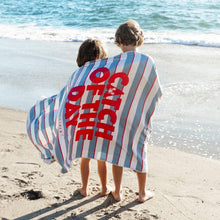 Swim Essentials - Microfiber Beach Towel - Catch Of The Day - 135x65 cm