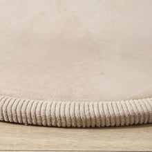 Hakuna Matte - CloudSoft Play Mat Carpet - Beige ?120 x 2.5 cm (round)