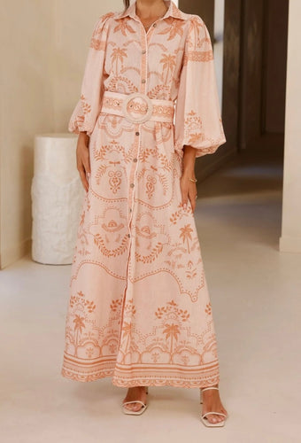 Ocean Tide Dress | Soft Pink