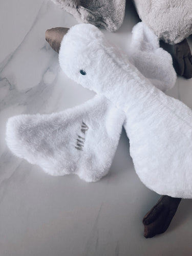 Personalized Goose Comforter