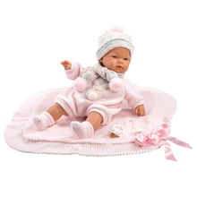 Llorens - Baby Girl Doll with Clothing & Blanket: Joelle - 38cm