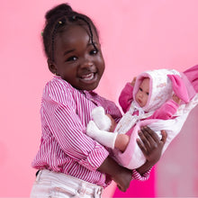 Llorens - Anatomically Correct Baby Girl Doll with Pink Clothing: Bimba - 35cm