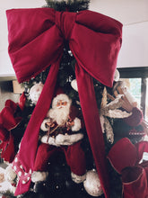 The Baby Couture XL Christmas Velvet Bow