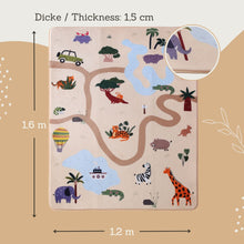 Hakuna Matte - CloudSoft Play Mat Carpet - Safari - 160 x 120 x 1.5 cm