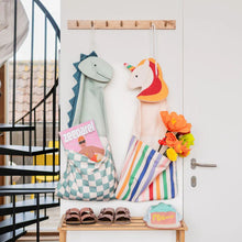 Play&Go - 2-in-1 Wall Storage & Tote Bag - Unicorn