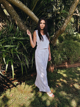 Capri Linen Summer Two-Piece Set
