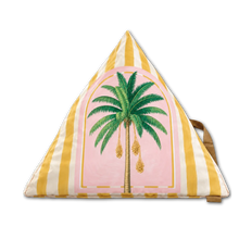 The Macedon Palm Slouchy Beach Pillow