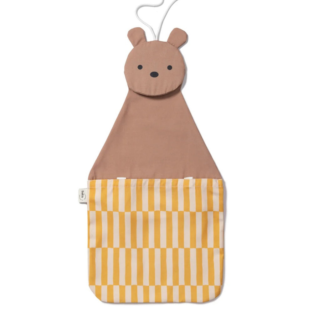 Play&Go - 2-in-1 Wall Storage & Tote Bag - Bear