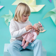 Llorens - Baby Girl Doll with Crying Mechanism, Pink Clothing & Accessories: Roberta - 33cm