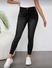 Elizabeth Black Wash Denim Maternity Jeans