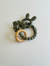 Custom Wooden Silicone Teether
