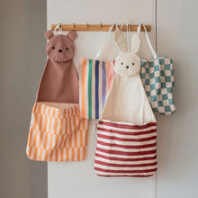 Play&Go - 2-in-1 Wall Storage & Tote Bag - Bear