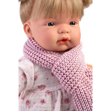 Llorens - Baby Girl Doll with Crying Mechanism, Clothing, Jacket & Accessories: Joelle - 38cm