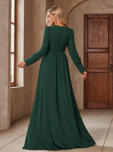 Maternity Evening Silk Emerald Belted Dress