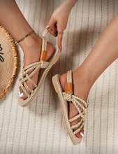 Rope Espadrille Platform Sandals