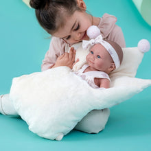 Llorens - Anatomically Correct Baby Girl Doll with Clothing & Sleeping-bag: Nica - 40cm