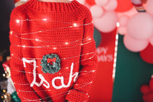 Christmas Wreath Name Sweater