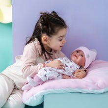 Llorens - Baby Girl Doll with Crying Mechanism, Clothing & Cushion: Heidi - 42cm