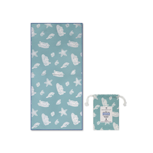 Swim Essentials - Microfiber Beach Towel - Surf Dogs - 135x65 cm