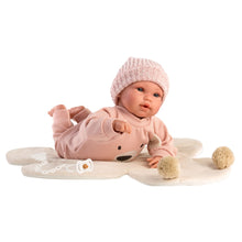 Llorens - Newborn Baby Girl Doll with Crying Mechanism, Clothing & Accessories: Osita - 36cm